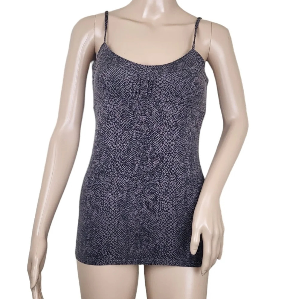 Animal Print Brown Tank Top